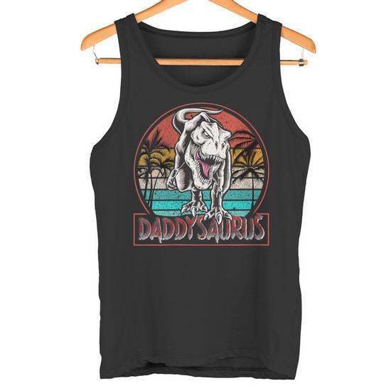 Entdecken Sie 2 Unique Daddysaurus Tanktops: Top-Geschenkideen