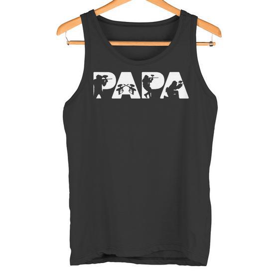 Entdecken Sie 2 Unique Paintball Papa Tanktops: Top-Geschenkideen