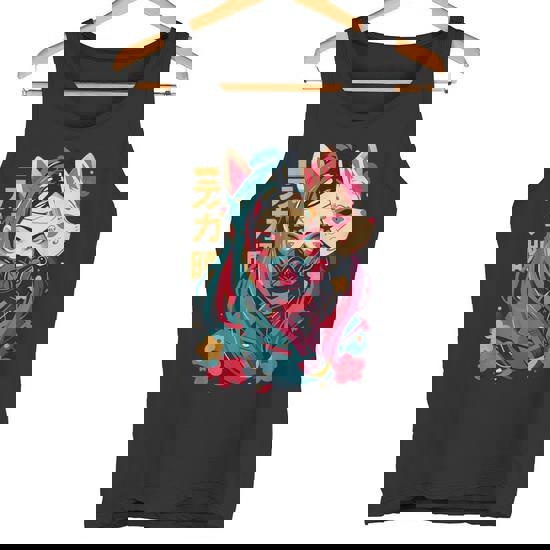 Anime Cyberpunk Tank Top - Techwear Harajuku Style