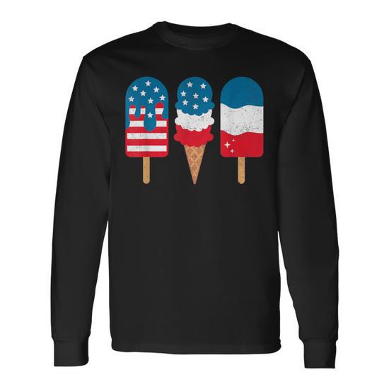 Women's Patriotic 4th Of July T-Shirt - Red White Blue American Flag & Wine Glass Graphic Tee