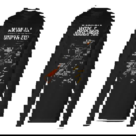 Anatomy Of A Pew Shirts Gun Hunting Hunter T-Shirt Gifts