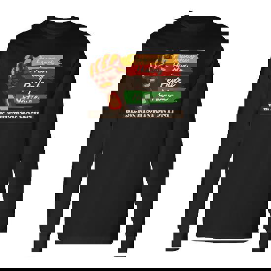 Fist African American Pride Tshirt Black History Month Gifts Fist African American Pride Tshirt Black History Month Gifts
