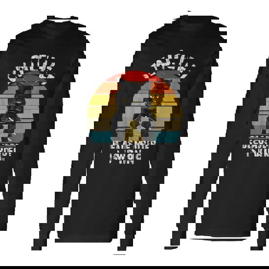 Crochet Knitting Cat Vintage Graphics Plus Size Long Sleeve
