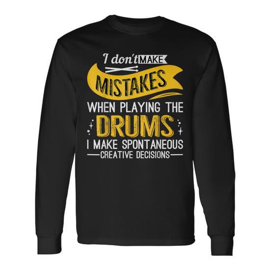 T-shirt Batterista 'Drummer Drums Music Band Funky Cool' – Fruit Of The Loom, Tutte Le Taglie