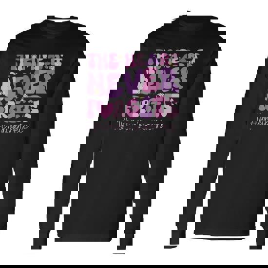 Alzheimer's Awareness Heart Never Forgets T-Shirt