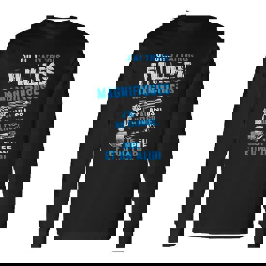 J'ai Trois Filles Magnifiques T-shirt à manches longues