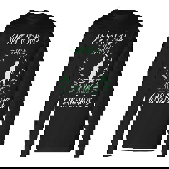 Just A Dad Who Loves Kangaroos Long Sleeve T-Shirt - Monsterry