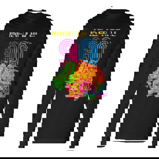 Made In 90S Vintage 90'S I Love 90'S Era Graphic Long Sleeve T