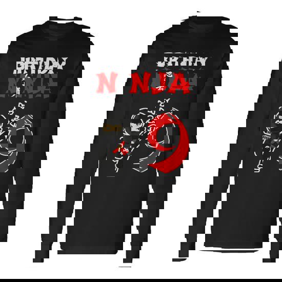 Kids Birthday Ninja Shirt - 6 Year Old Ninja Birthday Party Theme Kids Birthday Ninja Shirt - 6 Year Old Ninja Birthday Party Theme