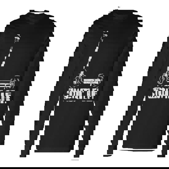 Mens Scoot Life Tshirt For Kick Scooter Riders.