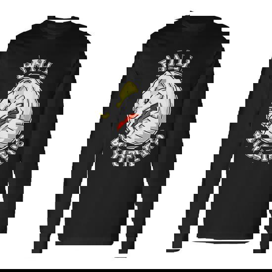 Volleyball Team For Ball Busters Long Sleeve T-Shirt - Monsterry