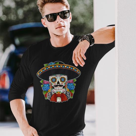 T-shirt de poupée Lele mexicaine : T-shirt de fierté latine d'art folklorique - France