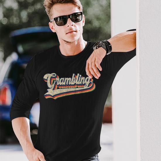 Gram Bling School Sport Name Vintage Retro Long Sleeve T-Shirt 
