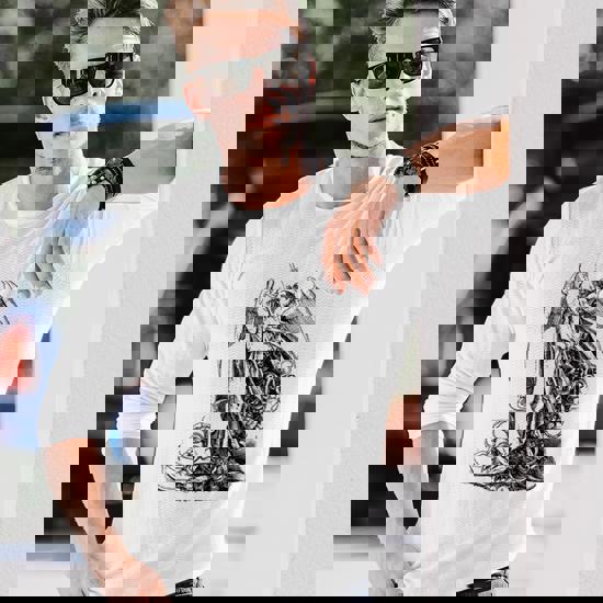 St Michael The Archangel Angel Catholic Long Sleeve T-Shirt