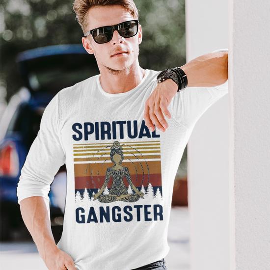 Spiritual gangster yoga sweatshirt on sale