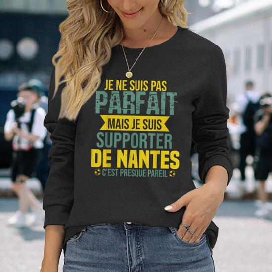 Vêtement Supporter Humour Tshirt Nantes Football - On Est Nantes P Vêtement Supporter Humour Tshirt Nantes Football - On Est Nantes P
