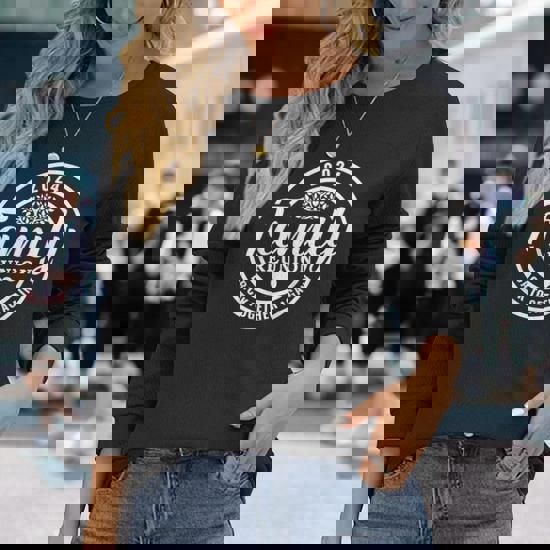 Family Reunion Back Together Again Family Reunion 2024 Long Sleeve T-Shirt  | Mazezy