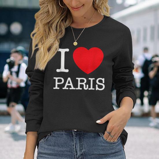 Tee-shirt Manches Longues Week End à Paris - Taille XL - Multicolore - Neuf Sans étiquettes