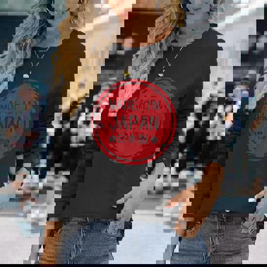 Made In Japan Nihon Sei Japanese Long Sleeve T-Shirt - Monsterry