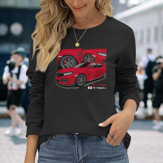 Long sleeve car shirts best sale