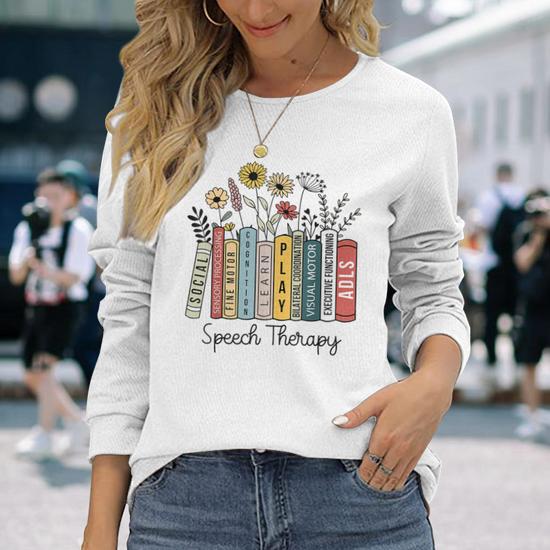 Speech Therapy Language Pathologist Mental Slp Women Hoodie - DE