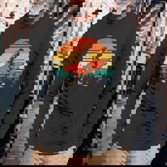 Bigfoot Shirt Surfing Surf Retro Vintage Men Women Kids Gift
