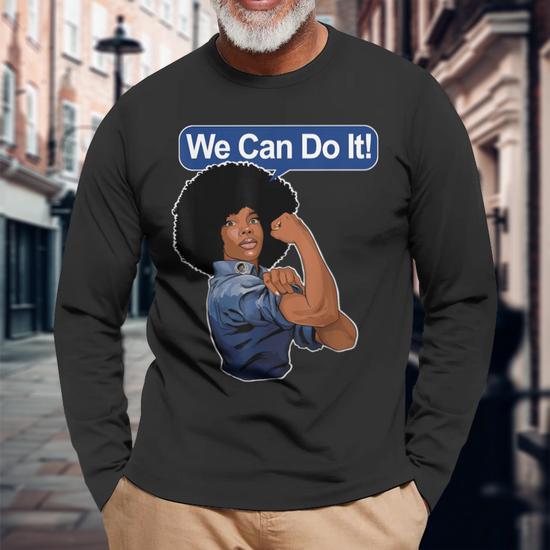 Black rosie the riveter 2024 shirt