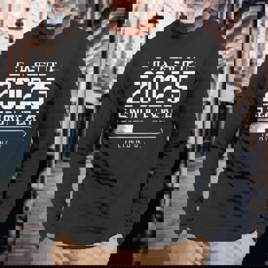 Vintage Black Long Sleeve T-Shirt - Ball Design 'Jellt 2025