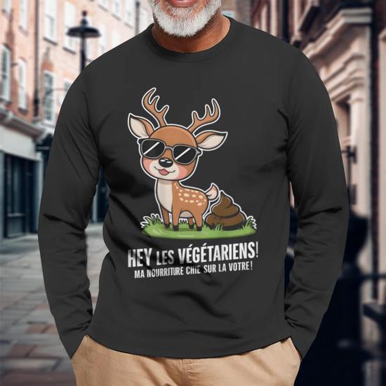 T-shirt de Noël à manches longues - Gris - Garçon - 6.40