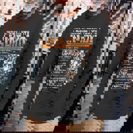 Mens 10 Reasons To Be With A Power Lineman T Shirts Mens 10 Reasons To Be With A Power Lineman T Shirts