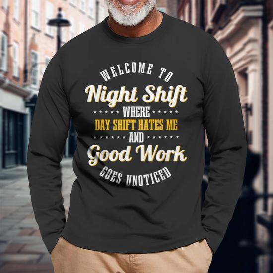 Night Shift Scary Nun Nightshift Worker Unisex T-Shirt