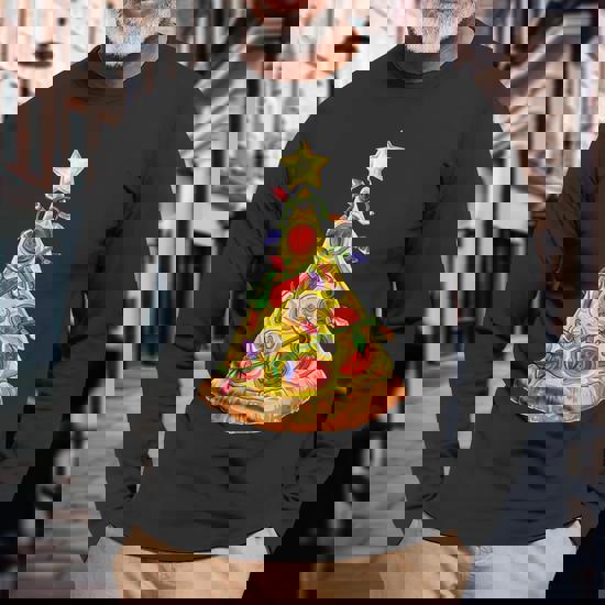 Pizza Christmas Tree Lights Xmas Men Boys Crustmas Gifts T-Shirt Pizza Christmas Tree Lights Xmas Men Boys Crustmas Gifts T-Shirt