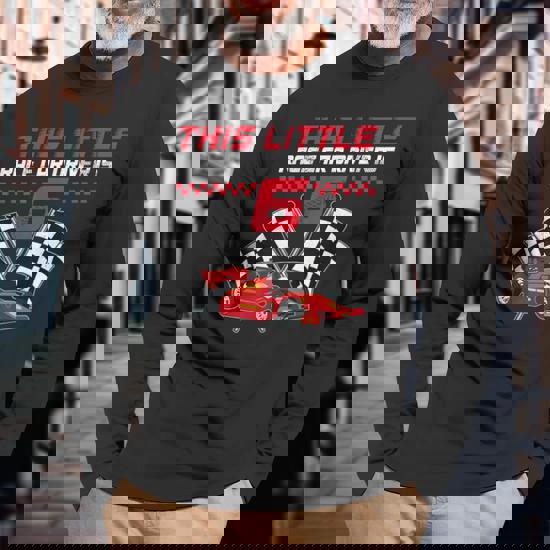 Race Car 6th Birthday T-Shirt Six Year Old Boy Party Race Car 6th Birthday T-Shirt Six Year Old Boy Party
