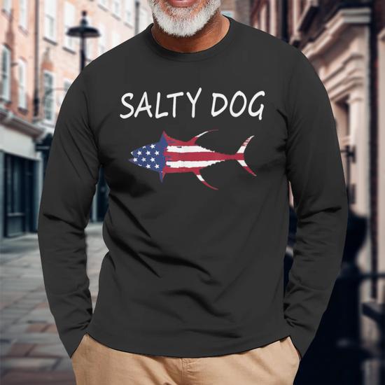 Salt Water Fishing Sea Sport And Game Fishing Long Sleeve T-Shirt -  Monsterry CA