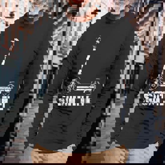 Mens Scoot Life Tshirt For Kick Scooter Riders.