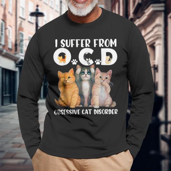 Obsessive cat disorder t shirt best sale