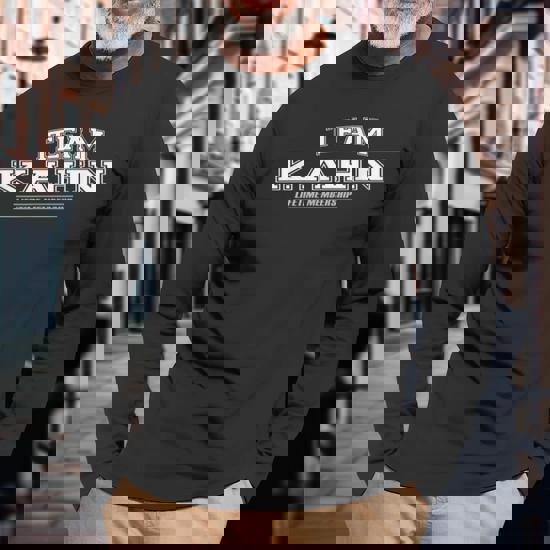 Team Kahn Proud Family Surname Last Name Long Sleeve T-Shirt 