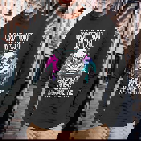 I Won't Quit But I Will Cuss The Whole Time T-Shirt Gym Gift I Won't Quit But I Will Cuss The Whole Time T-Shirt Gym Gift