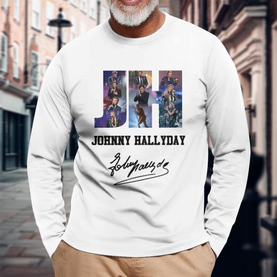 T-shirt Johnny Hallyday - Homme - Taille L - Noir - Neuf Sans Étiquette