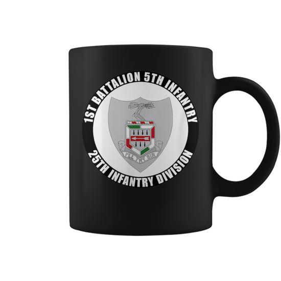1St Battalion 5Th Infantry 25Th Infantry Division Veteran Coffee Mug -  Monsterry