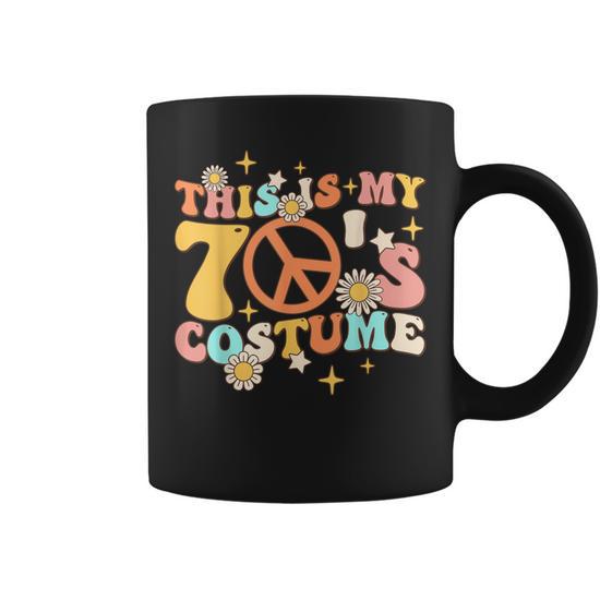 Groovy This Is My 70S Costume 70 Styles 1970S Vintage Hippie Coffee Mug -  Monsterry