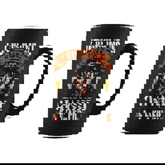 Mug J'Peux Pas J'ai Chasse | Idée Cadeau Tasse Chasseur