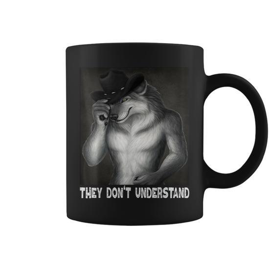 Werewolf Ripping Off Alpha Wolf Meme They Don't Understand Coffee Mug -  Thegiftio