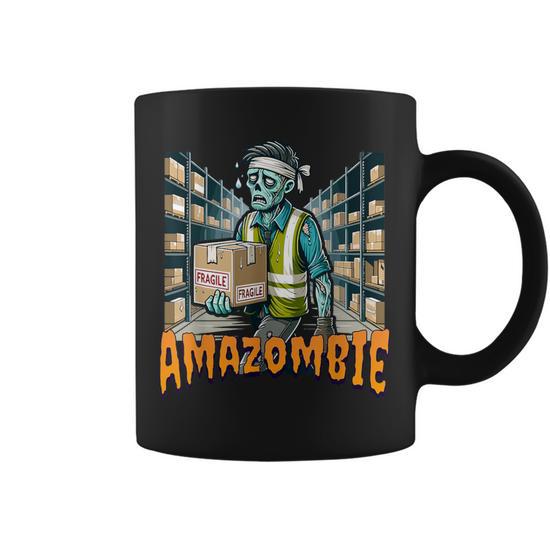 Zombie Coworker Swagazon Associate Amazombie Coffee Mug | Seseable UK