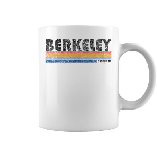 Vintage 1980S Style Berkeley California Coffee Mug - Monsterry