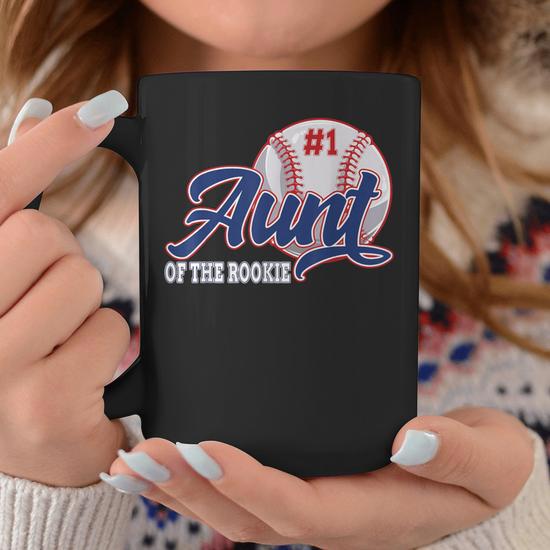 Aunt Of The Rookie Baseball 1St Birthday Baseball Theme Coffee Mug -  Monsterry CA