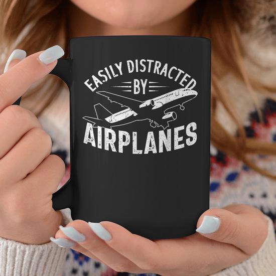 Airplane Lover Aviation Planes Flying Airplane Coffee Mug - Monsterry