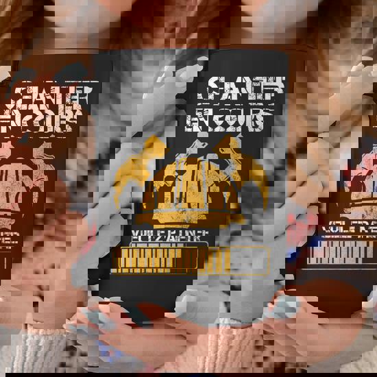 Je Peux Pas J'ai Chantier Construction Travaux Public Humour Tasse