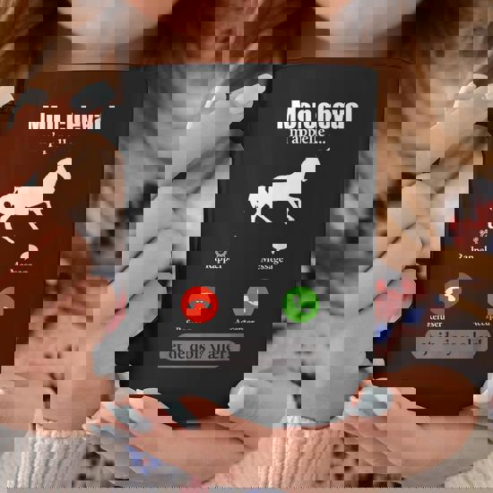 Mascarpone Cheval Blague 483ml Grand Tasse à Café Latte - FR