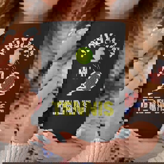 Tasse De Tennis Cadeau De Joueur De Tennis Tasse D'art D'aquarelle De